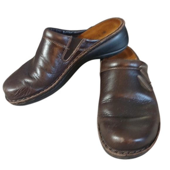 Naot Ansie Leather Clog Women's Brown Leather Mule size 8 - Picture 1 of 10